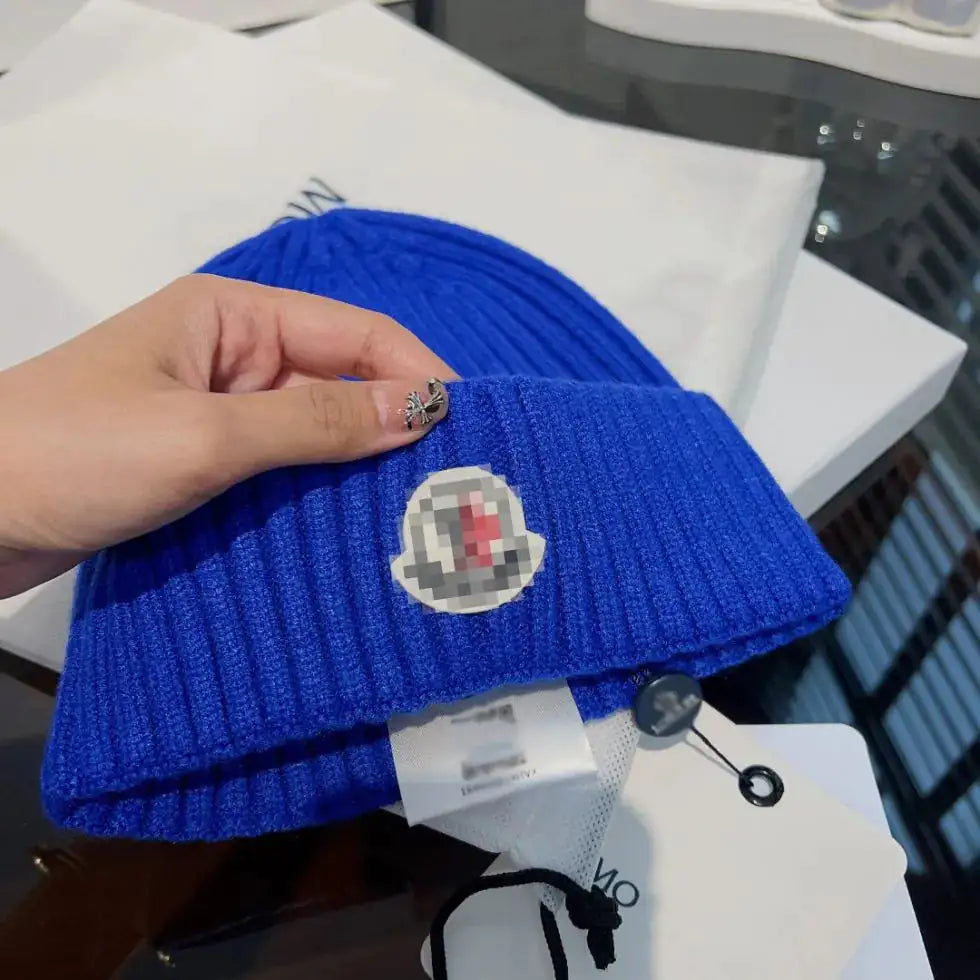 BowLift Designer Knit Beanie | Warm Ribbed Knit Hat for Men and Women | Luxury Winter Style