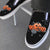 Lässige Slipper aus Leinen mit Totenkopf