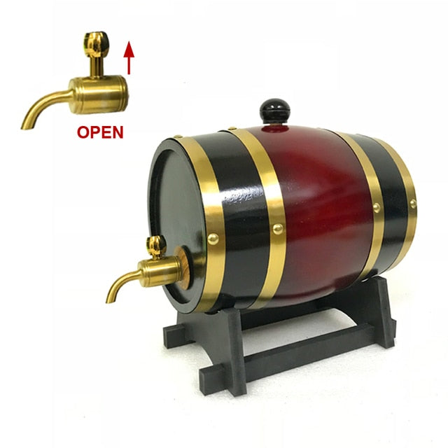 Holzfass Vintage Eiche Bierbrautools Zapfspender für Rum | Brehn