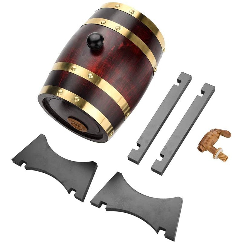 Holzfass Vintage Eiche Bierbrautools Zapfspender für Rum | Brehn