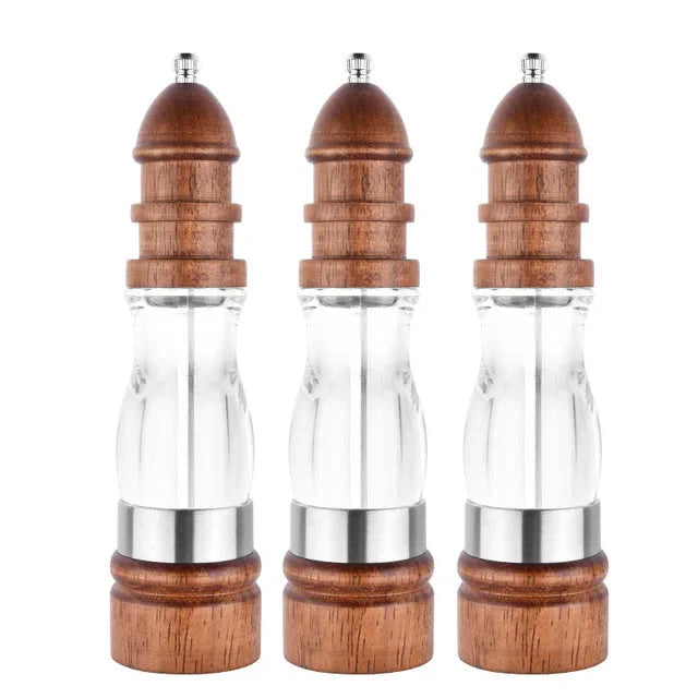 Holz- Salz- und Pfeffermühle Set Holz- und Acrylmühlen | Brehn