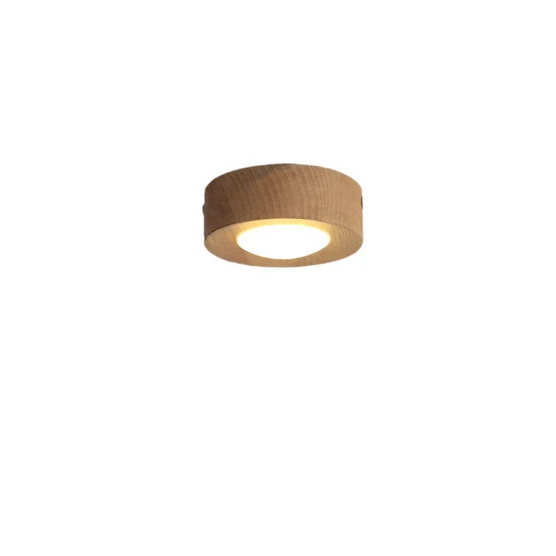 Brehn | WoodenGlow - Walnuss Deckenlampe mit LED Spot