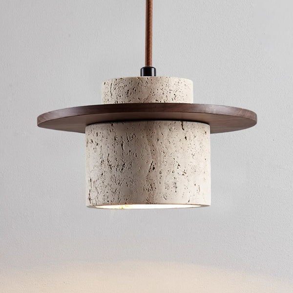 Brehn | EarthLuxe Kronleuchter - Luxuriöser Travertin-Design-Kronleuchter