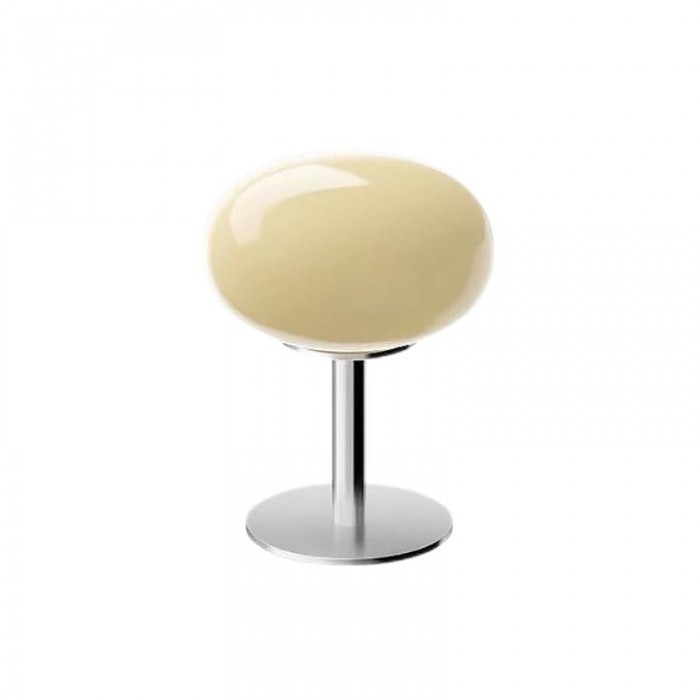 SérénitéMagique - Elegante beige Tischlampe für Ambientebeleuchtung Brehn
