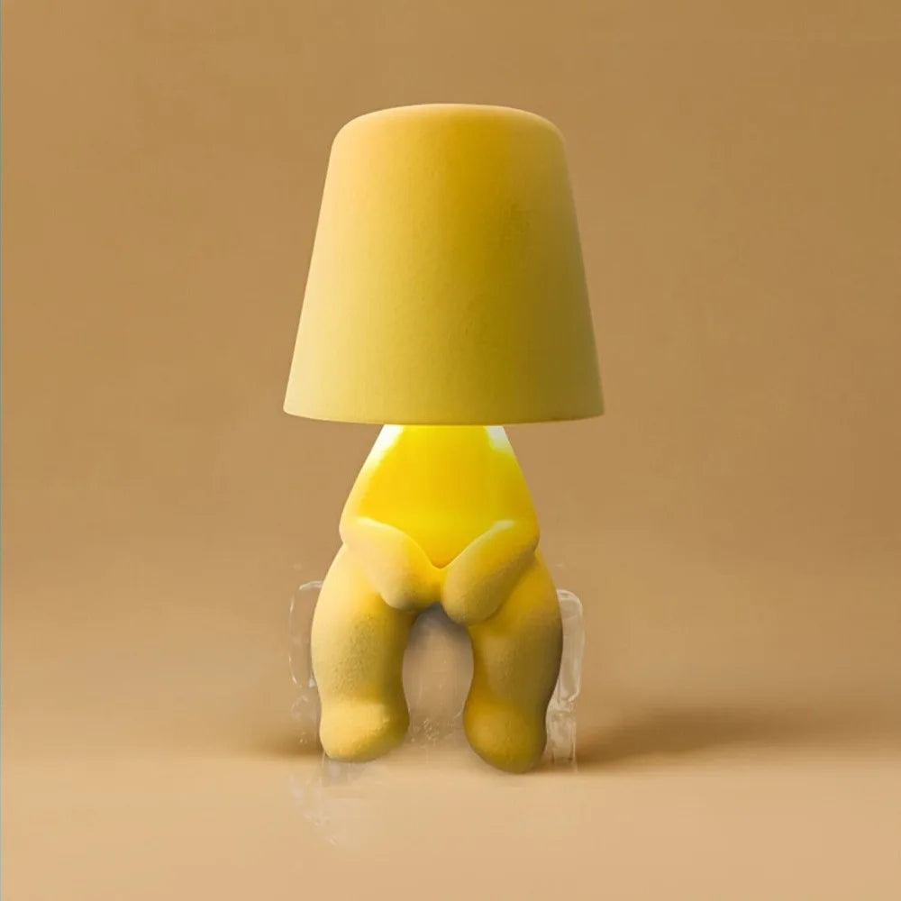 Brehn | Skurille Mann Moderne Schreibtischlampe