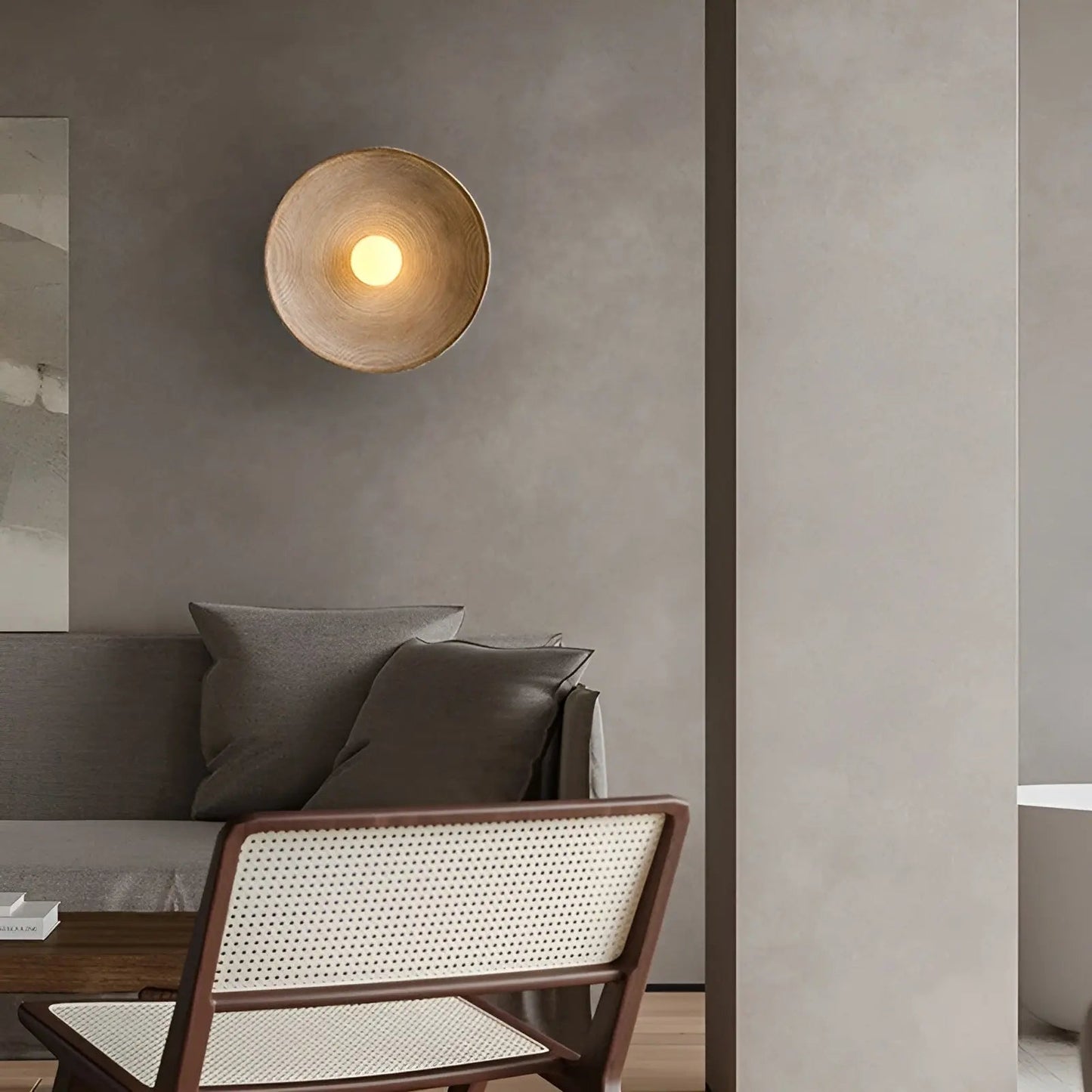 Brehn | WabiSabi Wandleuchte - Luxusbeleuchtung für ein raffiniertes Interieur