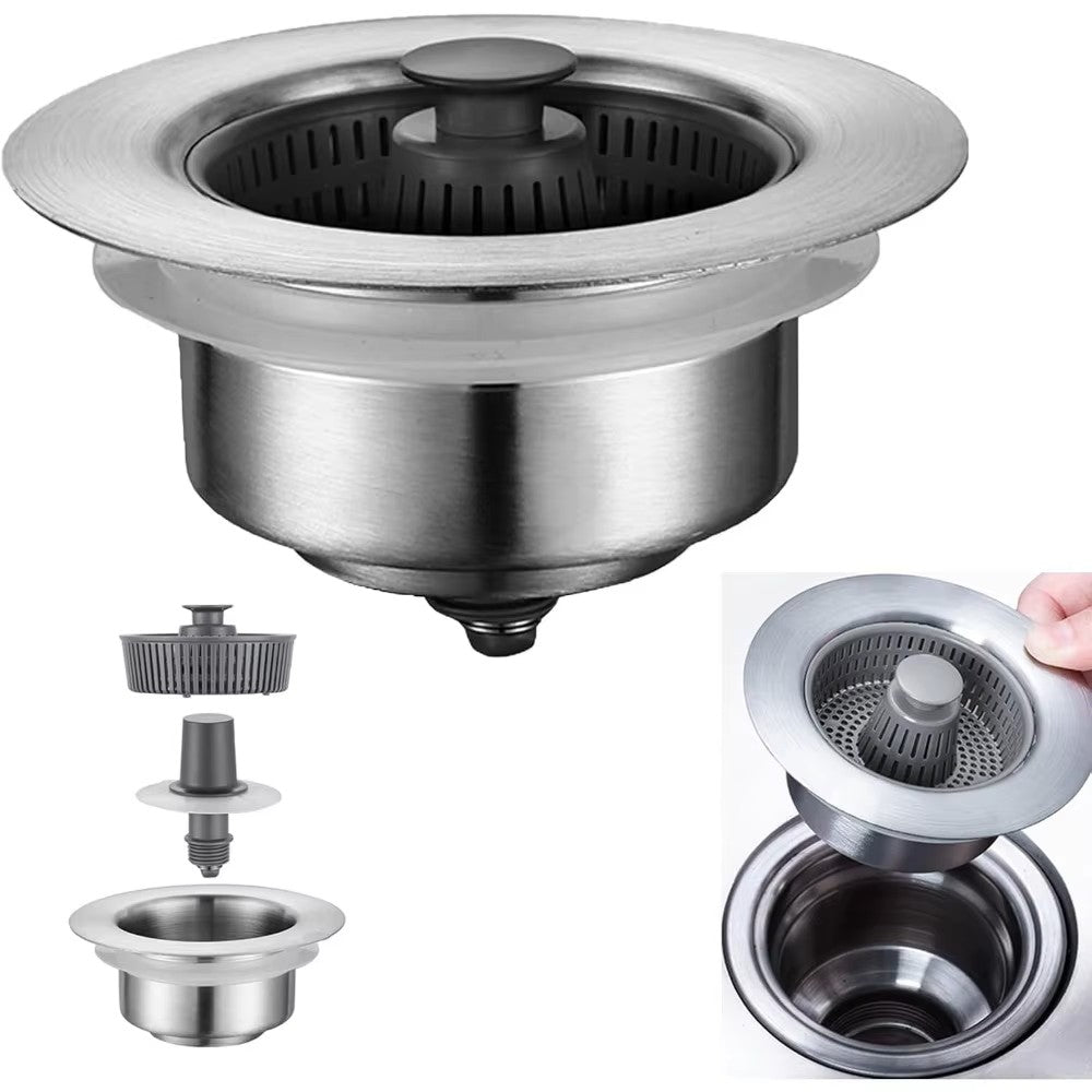 Brehn | AquaElite | 3-in-1 Waschbeckenfilter für unvergleichliche Wasseraufbereitung
