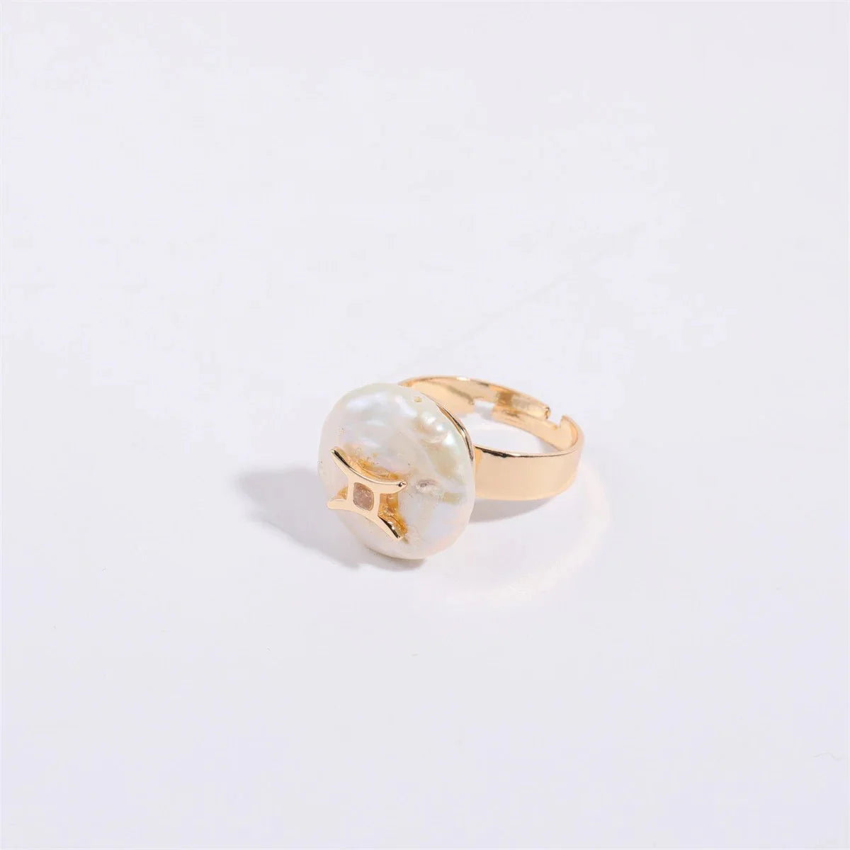 Brehn | Sternzeichen Großer Perlen Statement Ring
