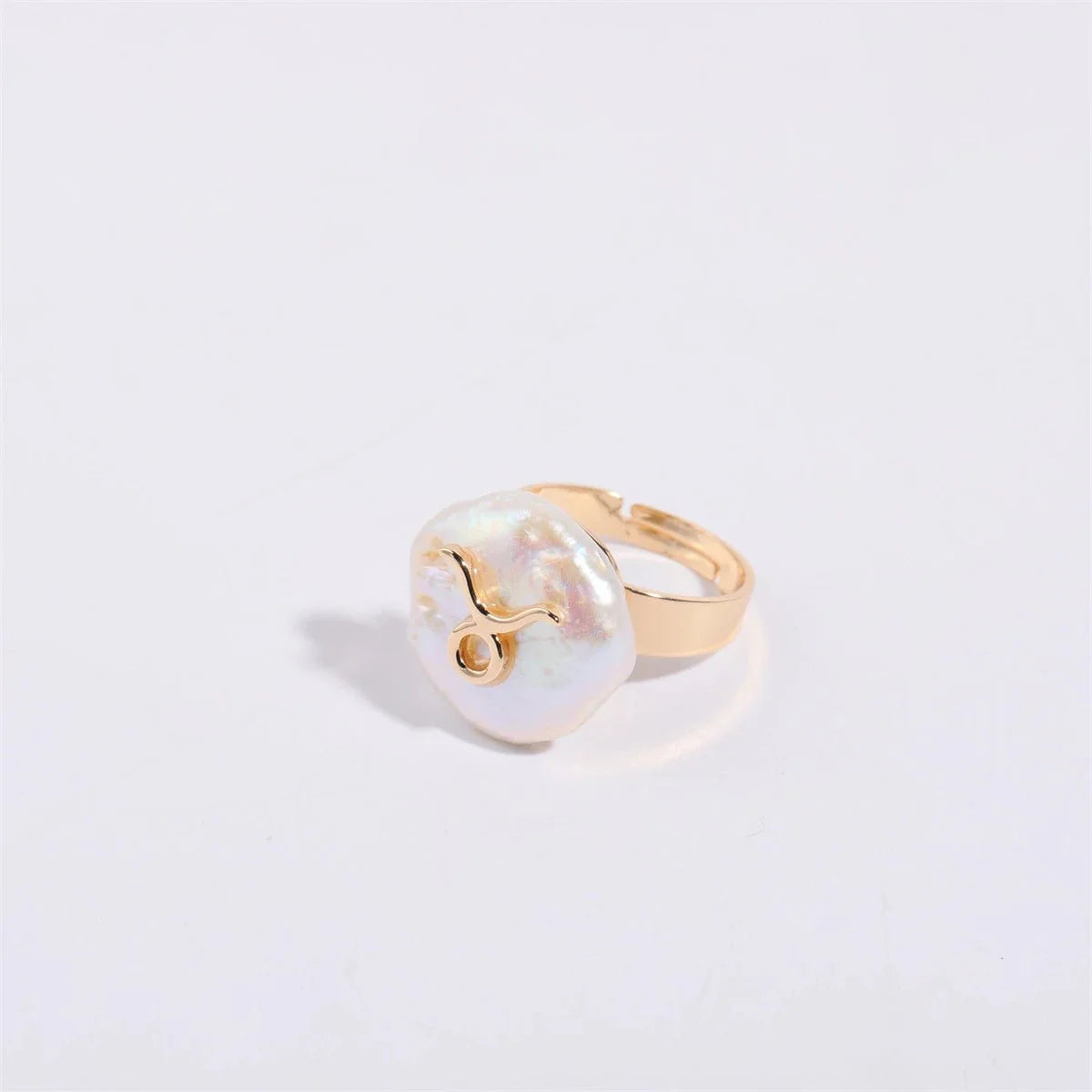 Brehn | Sternzeichen Großer Perlen Statement Ring