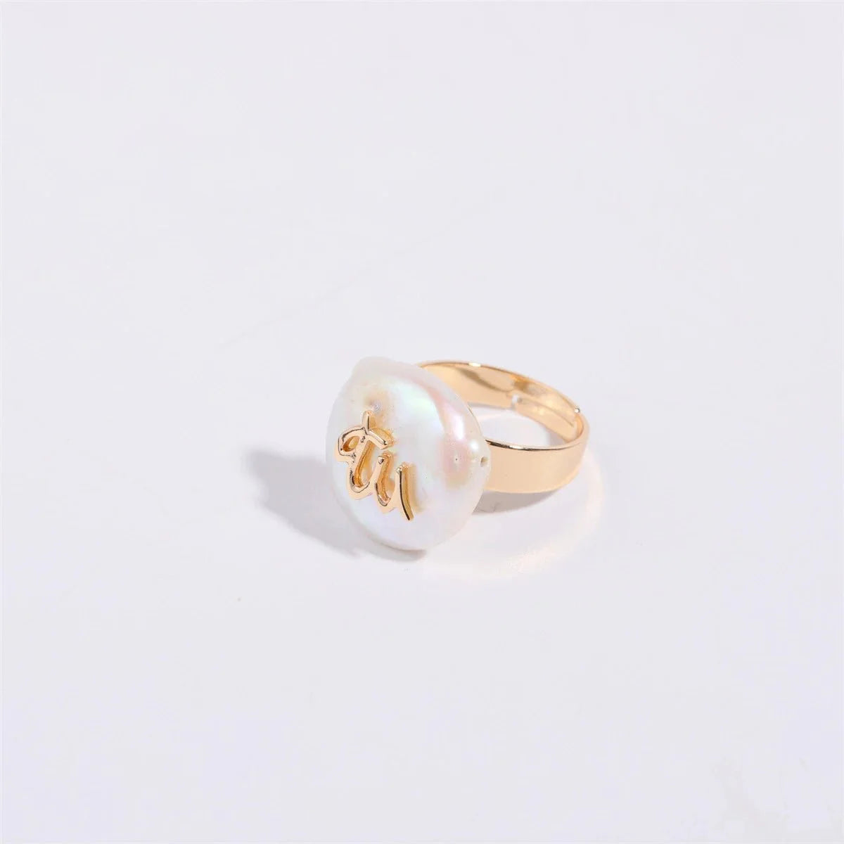 Brehn | Sternzeichen Großer Perlen Statement Ring