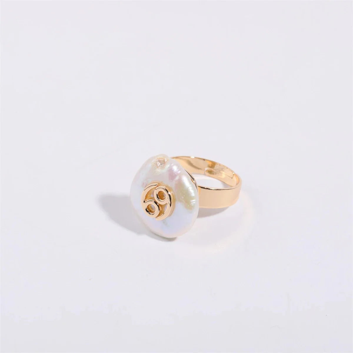 Brehn | Sternzeichen Großer Perlen Statement Ring