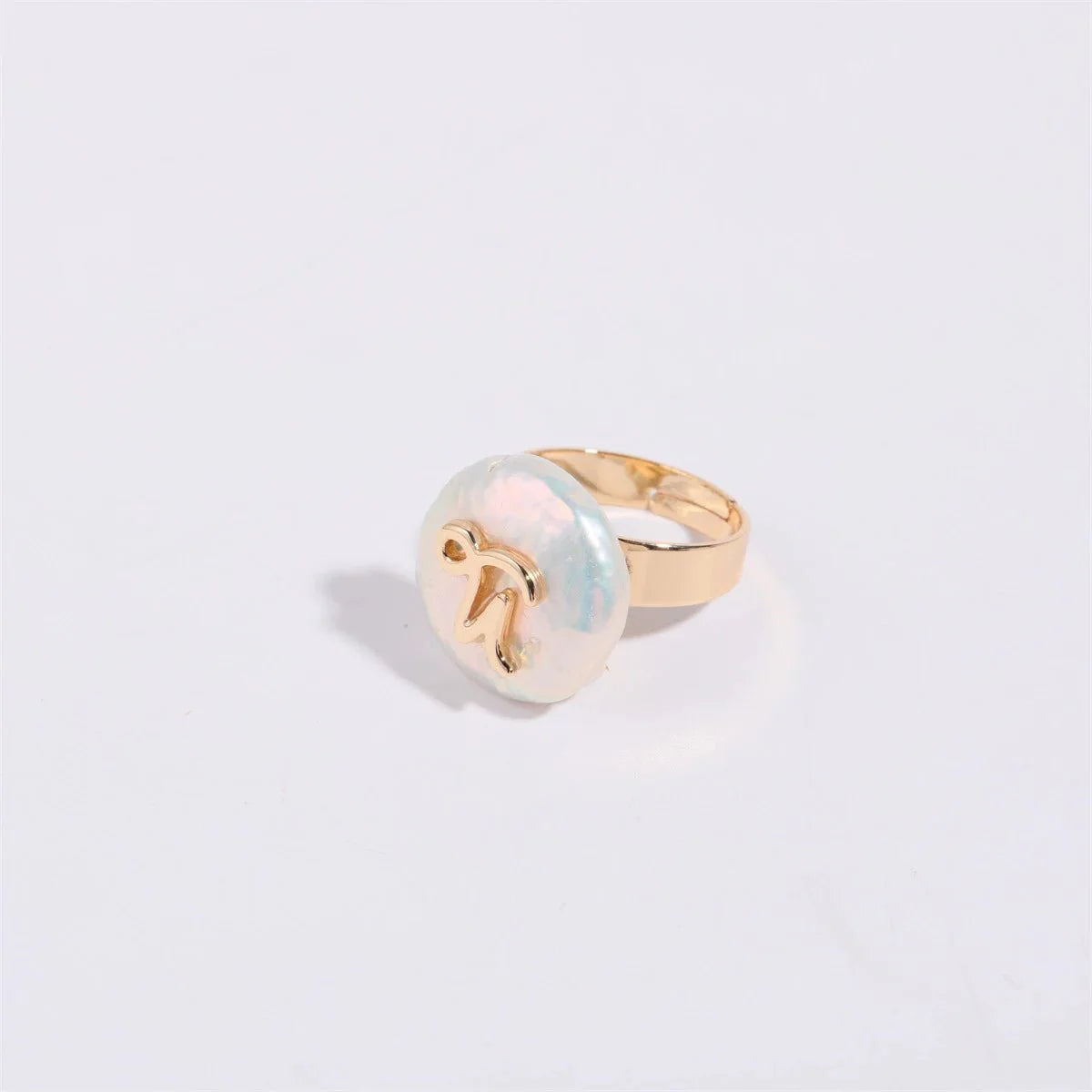 Brehn | Sternzeichen Großer Perlen Statement Ring