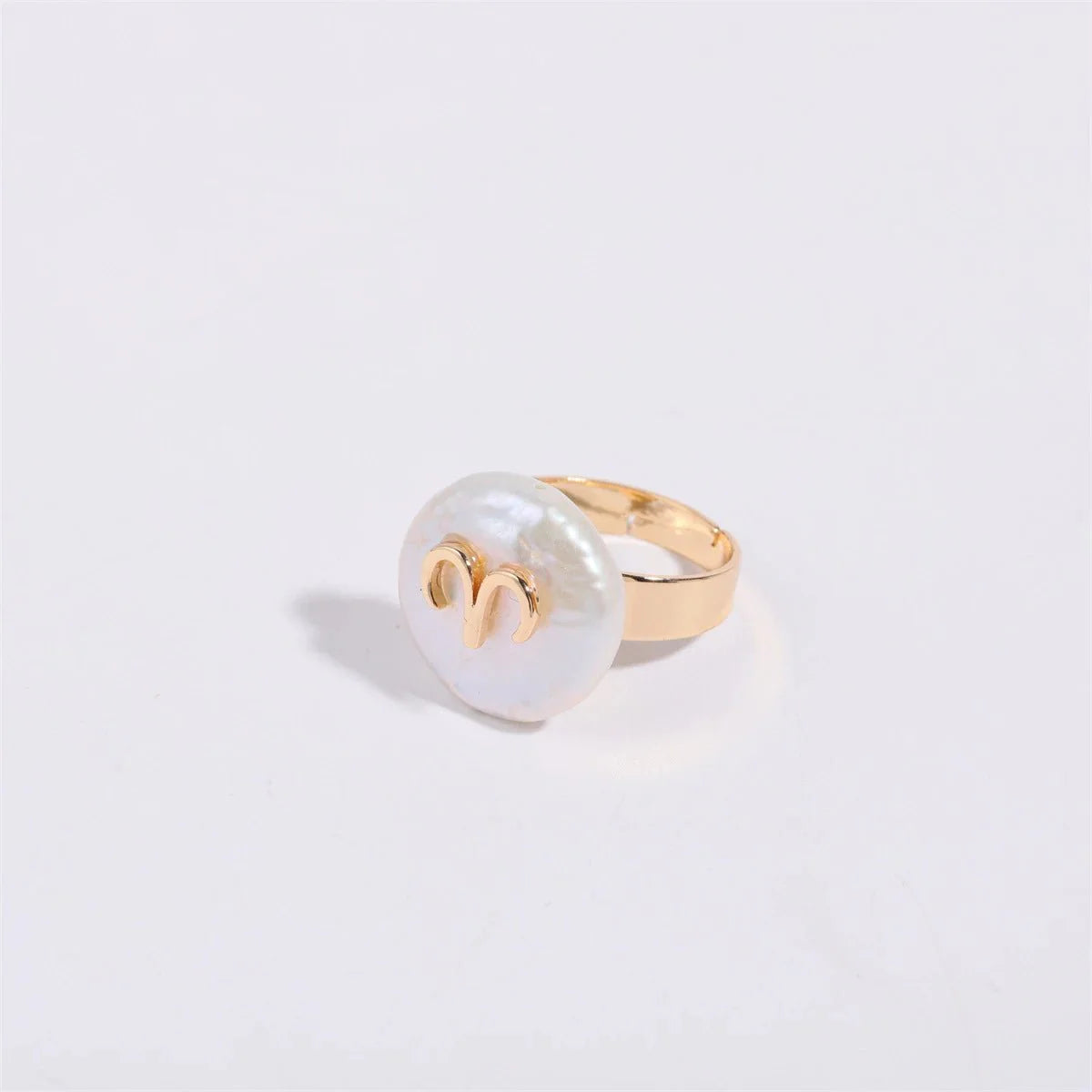 Brehn | Sternzeichen Großer Perlen Statement Ring