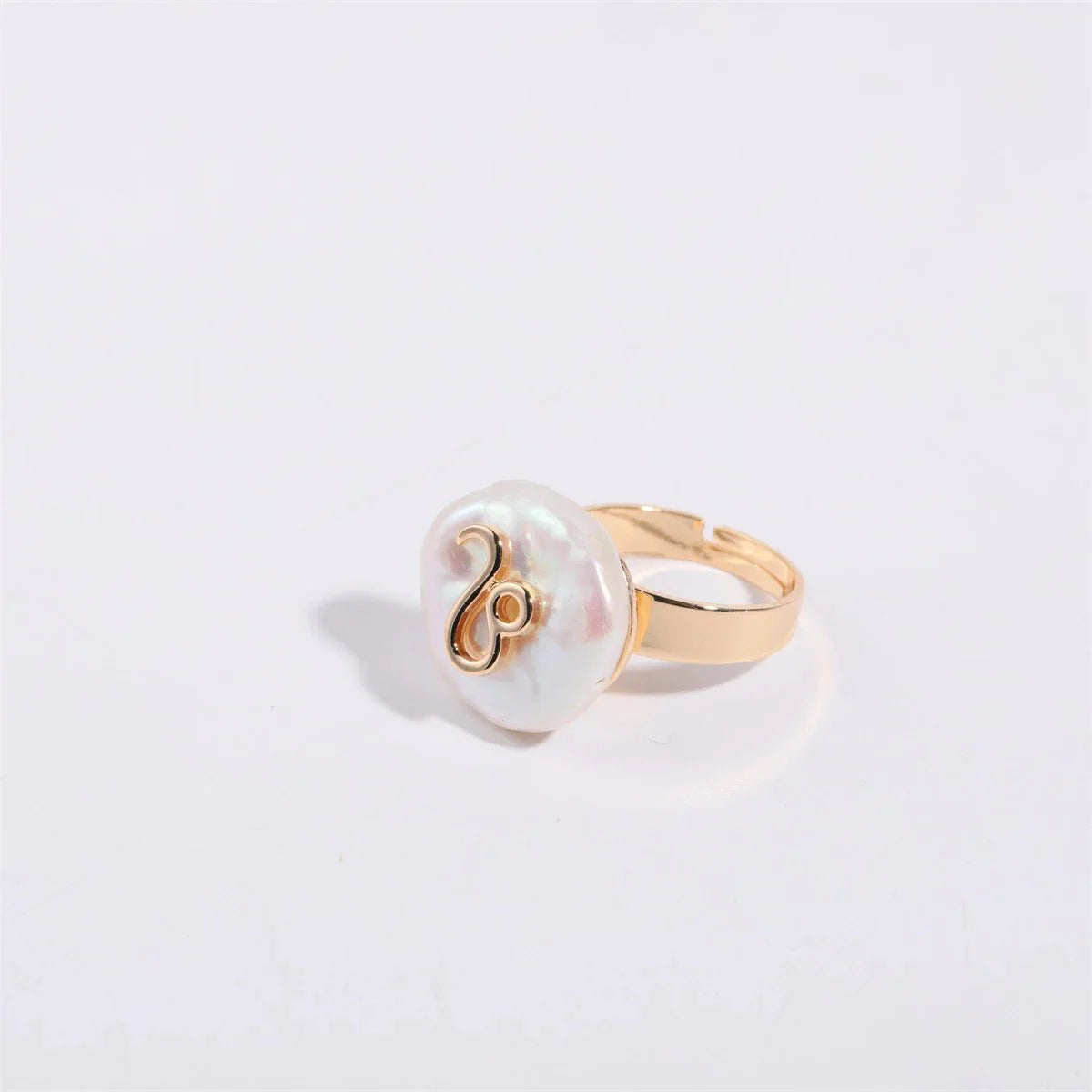 Brehn | Sternzeichen Großer Perlen Statement Ring