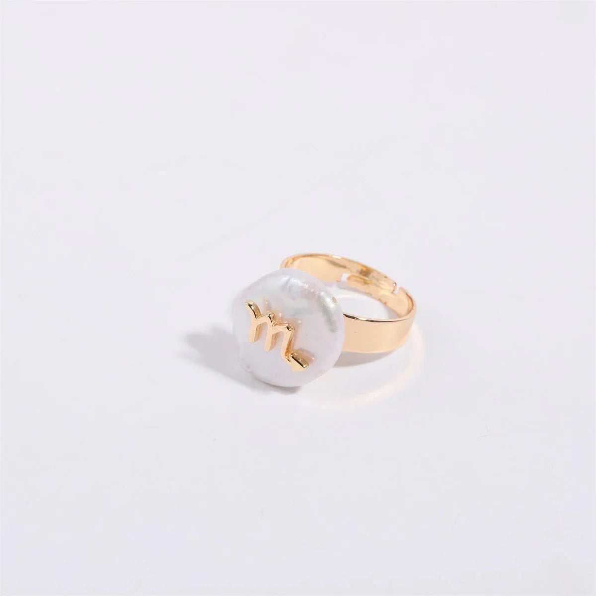 Brehn | Sternzeichen Großer Perlen Statement Ring