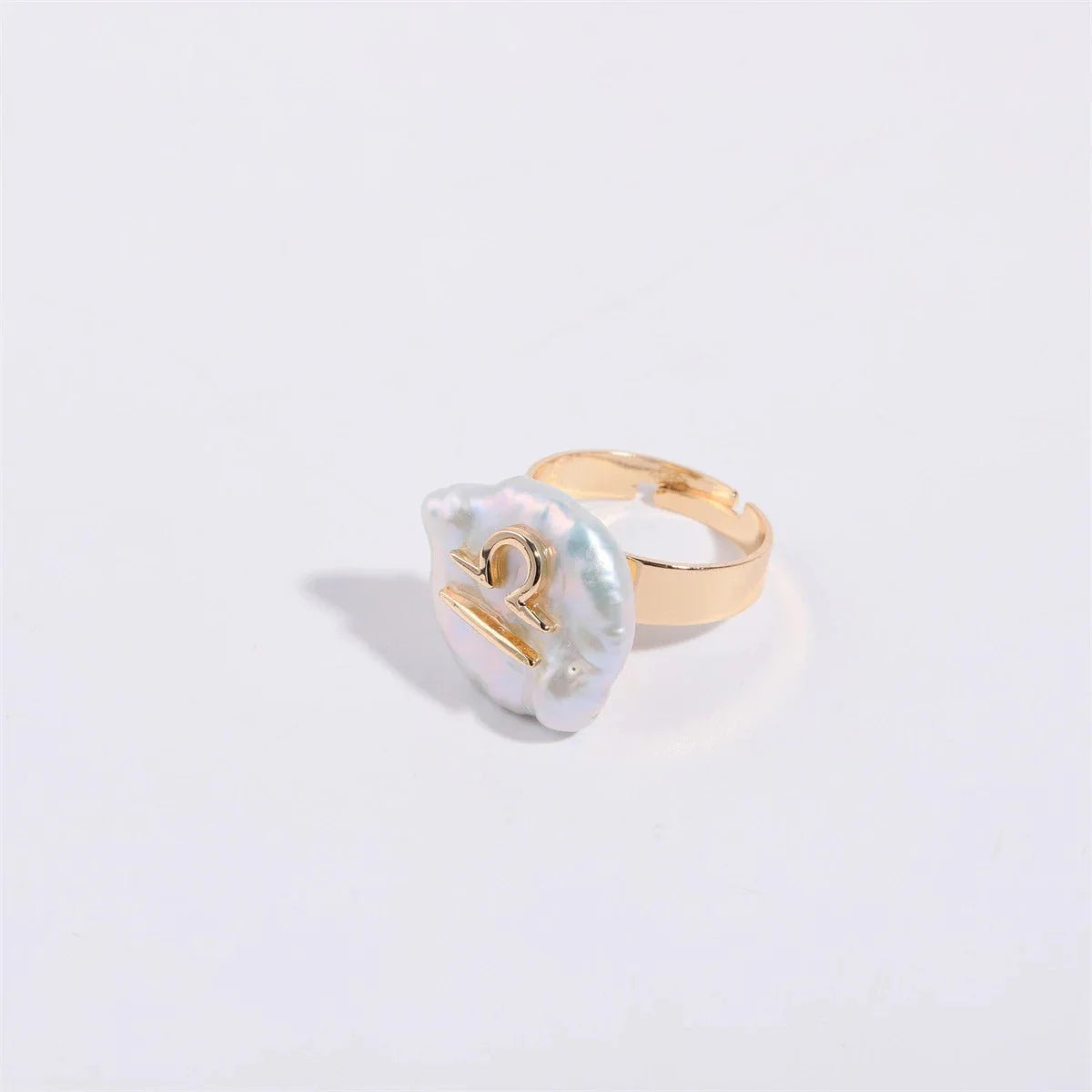 Brehn | Sternzeichen Großer Perlen Statement Ring