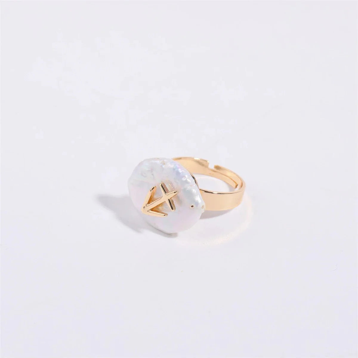 Brehn | Sternzeichen Großer Perlen Statement Ring