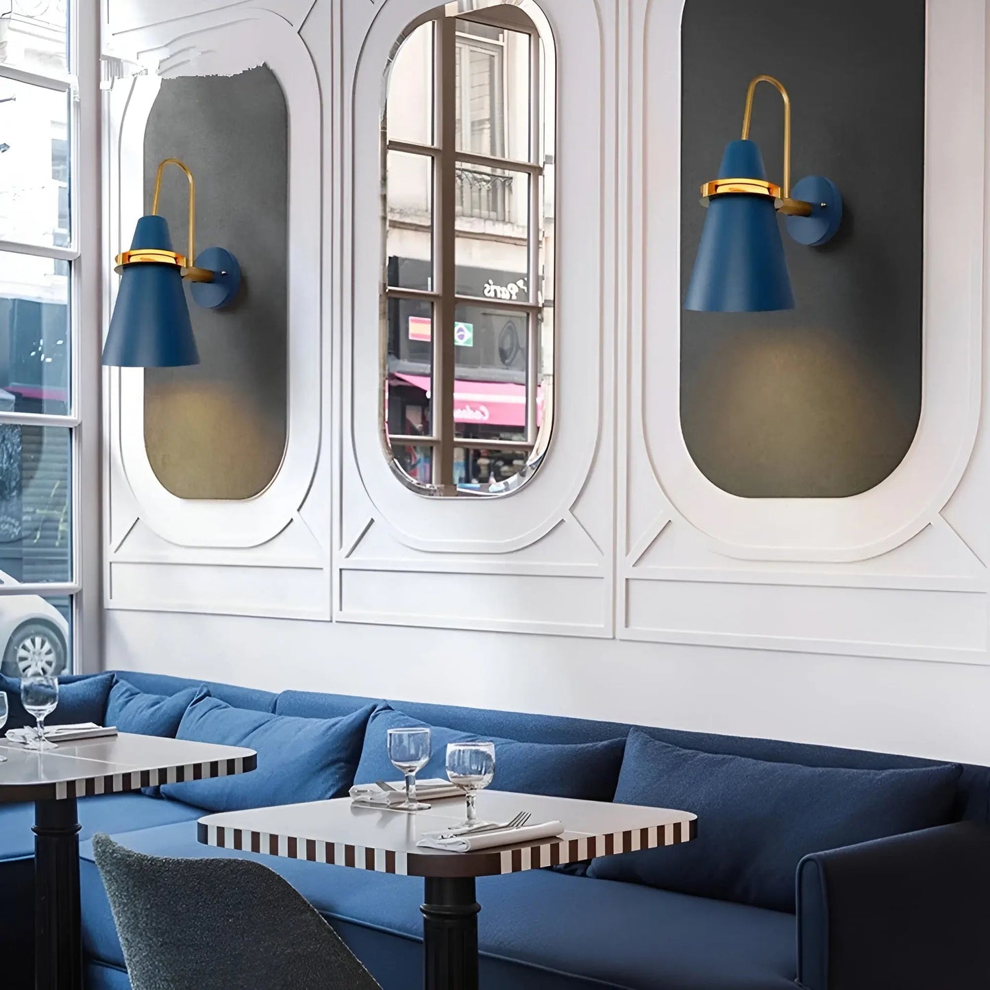 Brehn | Macaron LED Wandleuchte - Stylische Wandleuchte für modernes Interieur